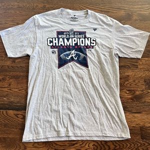 Fanatics Atlanta Braves 2021 World Series Champions TShirt